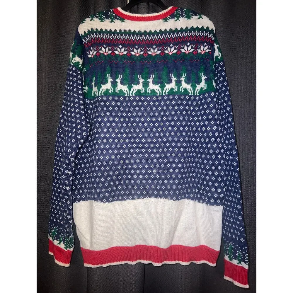 Ugly Christmas Sweater Xmas Size XL - Picture 3 of 3